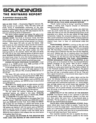 Maynard Report